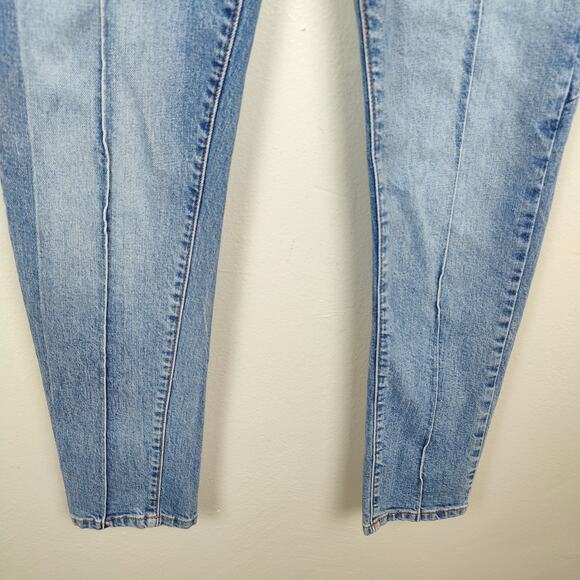 Revice Venus Crop Star Jeans Womens 26 Medium Wash Retro Preppy Glam - Picture 6 of 10